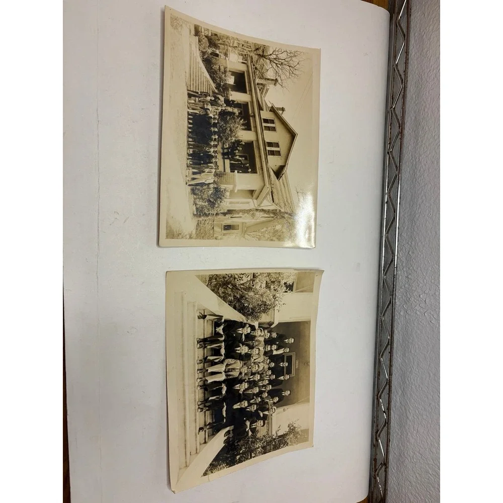 Vintage Group Photo Lot Large Format Black & White Architectural House 1920s-40s